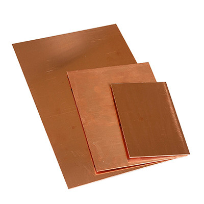 Rechteckige C51000 1mm Kupferplatten Oberflächen Dekoration individuelle Größe