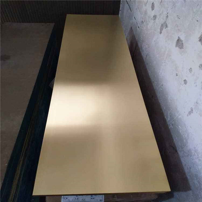 Polsterte Kupferplatten H65 H68 H80 Dekorationsplatten Kaltgewalzt Runde Rechteckige Quadrat