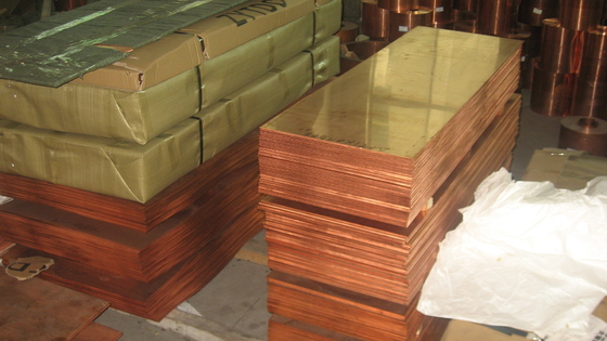 Polsterte Kupferplatten H65 H68 H80 Dekorationsplatten Kaltgewalzt Runde Rechteckige Quadrat