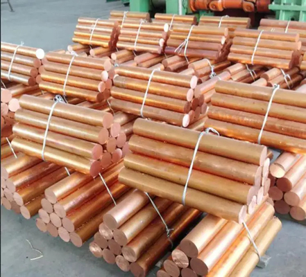 99,9% reine kupferne Runden-Kupfer-Stange C11000 C101 für industriellen Grund-Rod