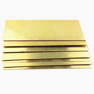 Gute Zugfestigkeit 60% Reinheit Messing-Metallplatte aus China