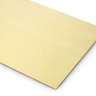 Gewalzte Bleche/Platte Messingbleche mit 1 mm Dicke für dekorative Anwendungen