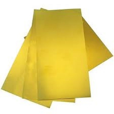 Gewalzte Bleche/Platte Messingbleche mit 1 mm Dicke für dekorative Anwendungen