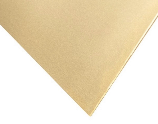60% Reinheit Messingblech für Blech / Platte - 1240mm Breite verfügbar