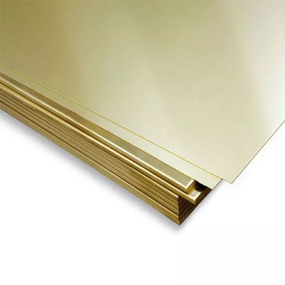 Anpassbare Breite für Messingbleche mit der Qualität H62 H59 H65 H68 H70