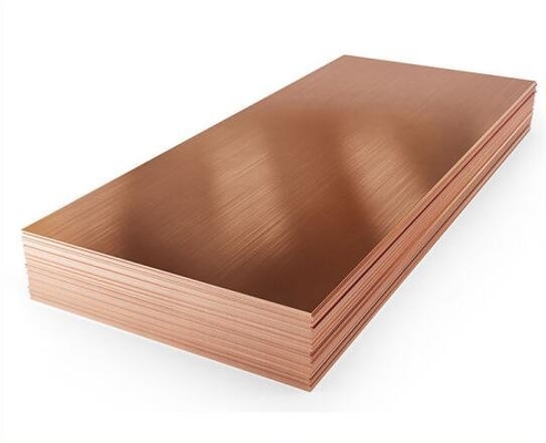 Feine 5 mm Kupferplatte T1 T2 Polierte Oberfläche