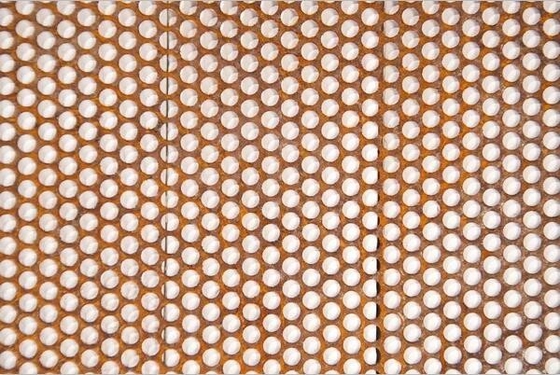 Dekoratives perforiertes dickes Kupferblech für die Decken-Treppe, die Platten mit der Eisenbahn befördert
