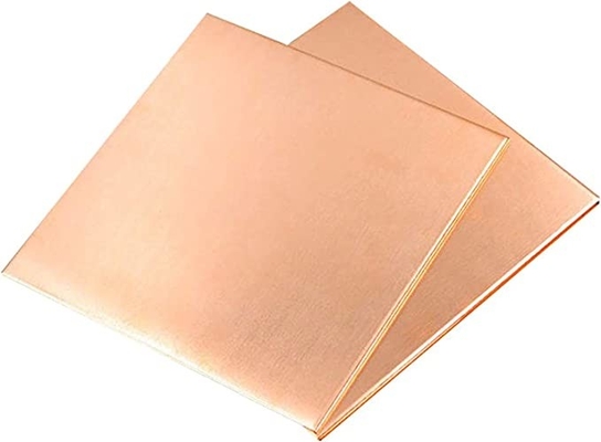 Helle Oberfläche Rot Rein 1 mm Kupferplatte 1000 mm-6000 mm zum Drucken