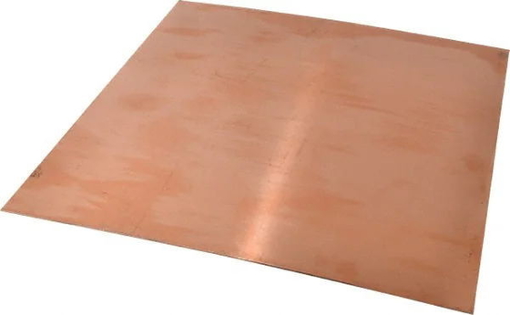 C51000 C5191 Kupferplattierte Bleche Metall Biegen 0,5 mm-200 mm EN-Standard