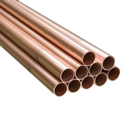 Kundengebundenes rotes Kupferrohr C1100 C51000 C5210 99,9% verlegte Verbindung