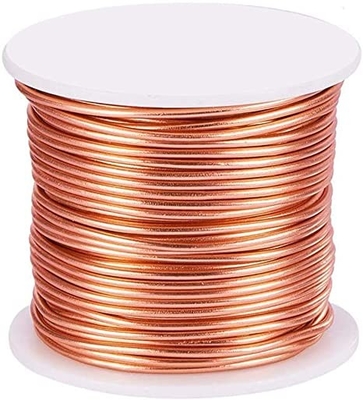Reinheit 99 % roter reiner Kupferdraht mit einem Durchmesser von 0,1 mm bis 15 mm für elektrische Übertragungsleitungen
