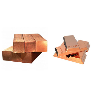 Kuboid Kupfer-Ingots 99,99% überlegene Qualität für verschiedene Anwendungen